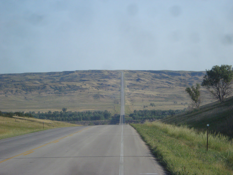 Cliff's Harley Trip across the United States and Canada Wall, SD to