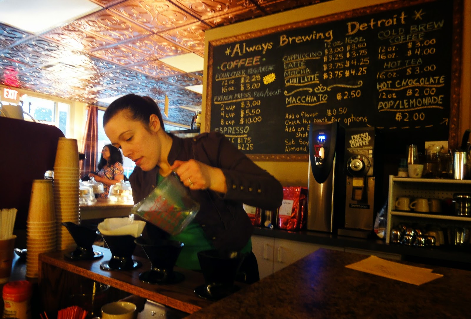Hip In Detroit Always Brewing Detroit Coffee & Community on Tap