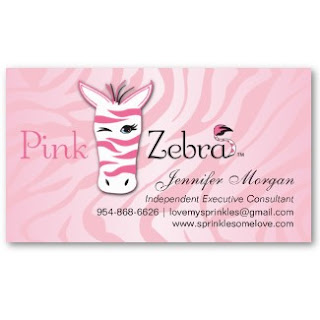 Business Card Showcase By Socialite Designs Pink Zebra Business Cards Pink Zebra Business Card Template Free