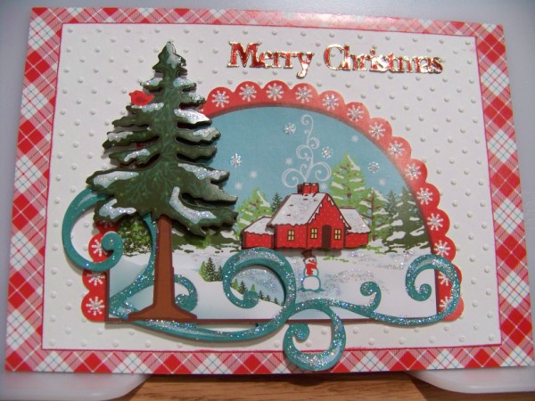 Cher-ing Paper Memories: Quick Papier Tole Christmas Cards