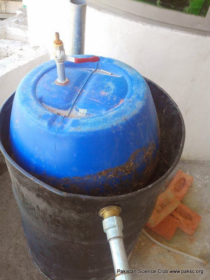 Homemade biogas digester photo Homemade biogas digester photo