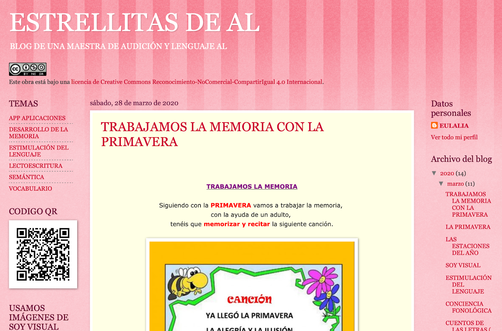 Blog de la Seño Eulalia