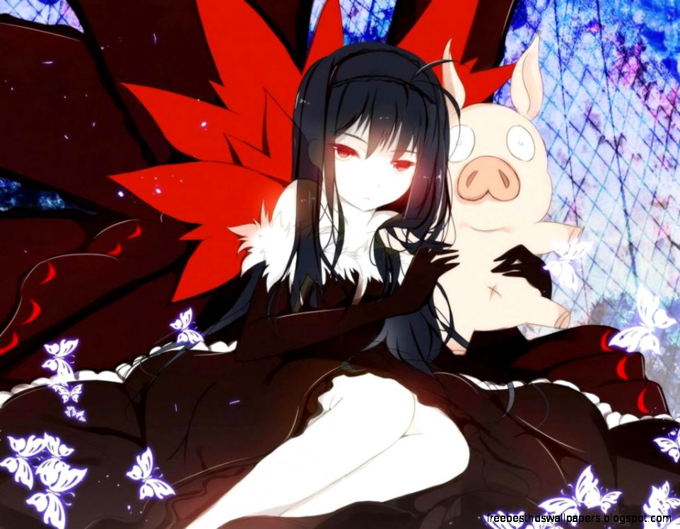 Butterfly Red Eyes Anime Girls Pig Accel World Butterfly Wings Butterfly Red Eyes Anime Girls Pig Accel World Butterfly Wings