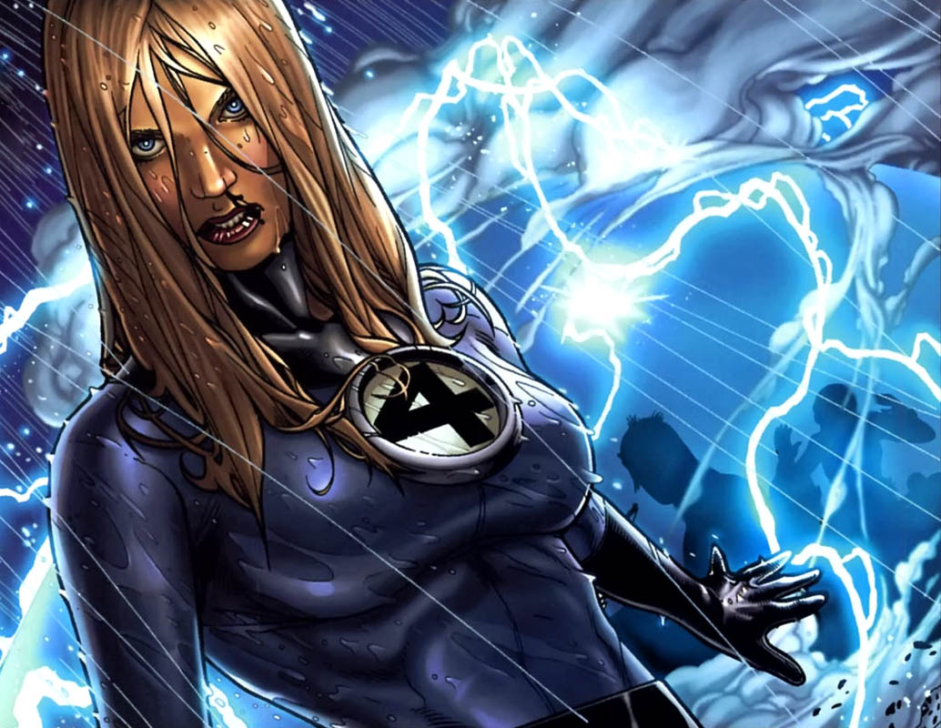 cartoon invisible woman