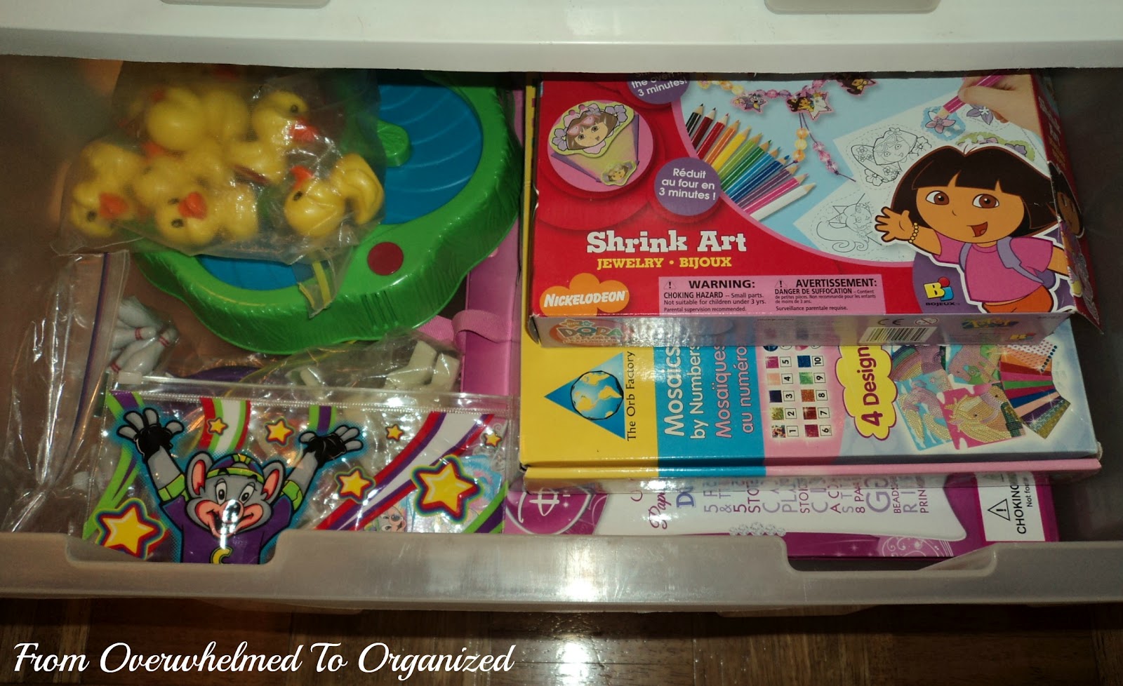 Organizing my kids' activity drawers From Overwhelmed to Organized Organizing my kids
