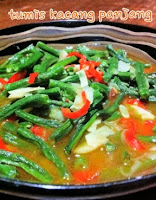 Tumis Kacang Panjang Tumis Kacang Panjang