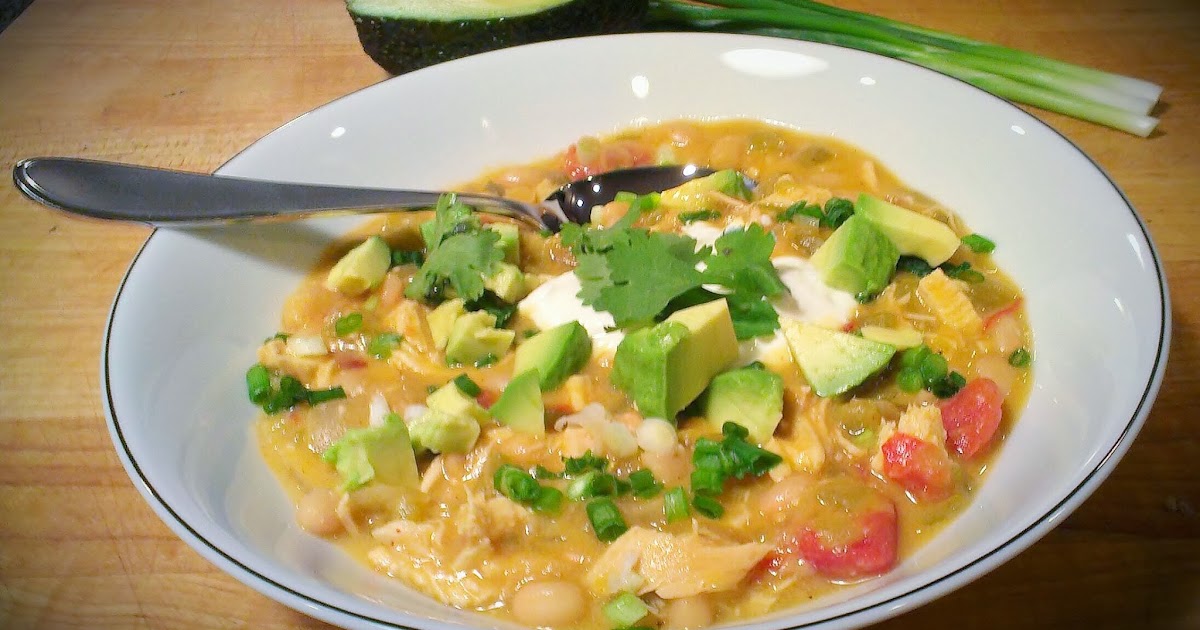 Pioneer Woman Style Chicken Chili in the Crockpot & This Week's Eats 11