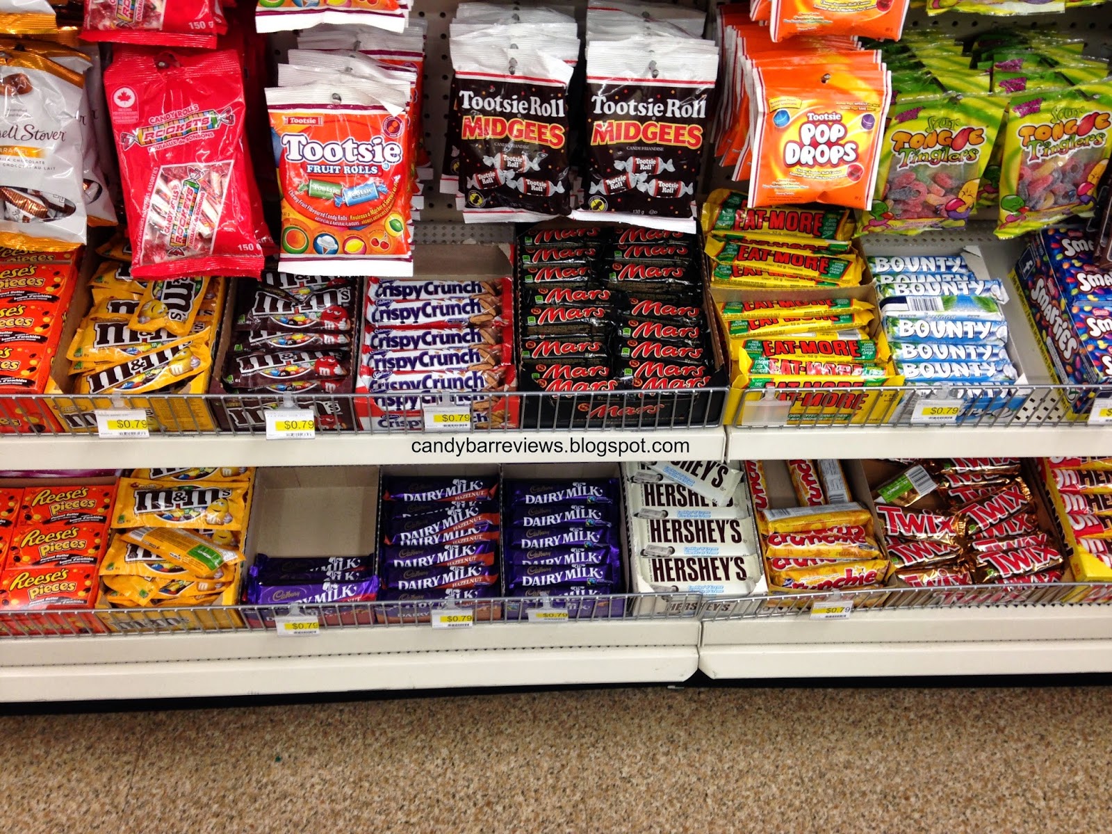 Candy Bar Reviews: Candy Hunting - Canadian Candy