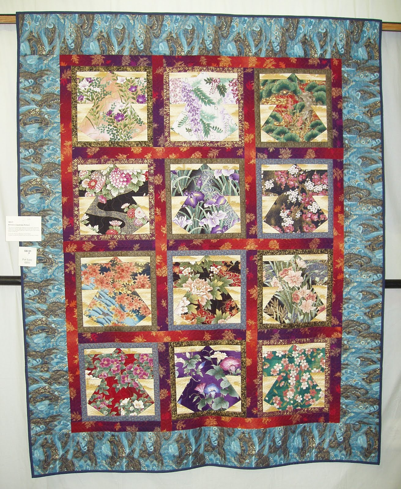 sashiko and other stitching Japanese Quilt Inspirations quilts for