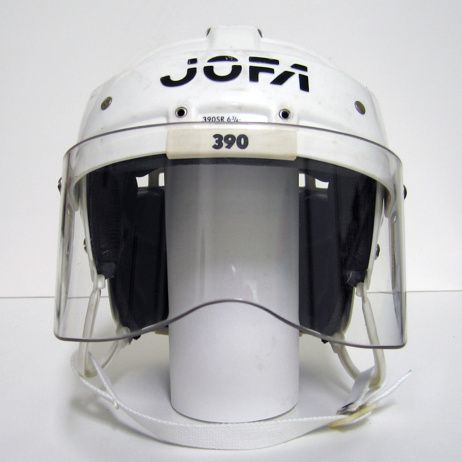 JOFA Helmets Halos of Hockey Teemu Selanne Rookie Helmet Modification