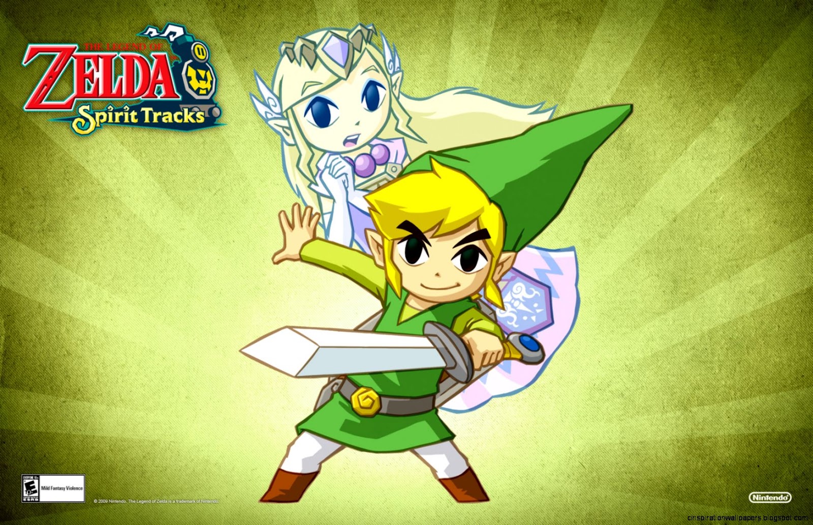 Legend of Zelda Spirit Tracks Link Legend of Zelda Spirit Tracks Link
