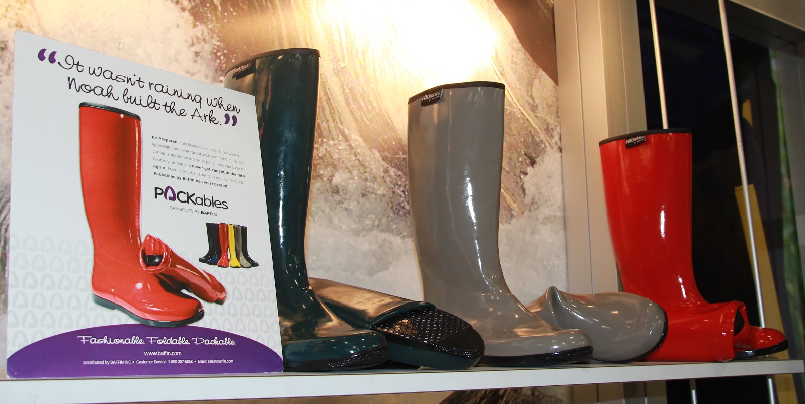baffin packable rain boots