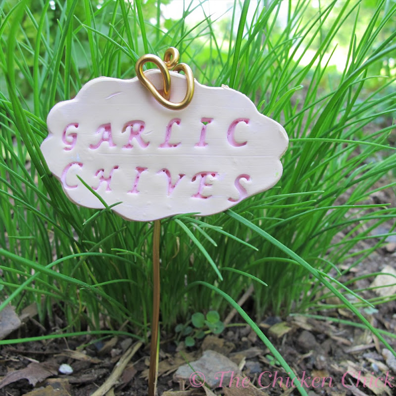 DIY Garden Markers using Polymer Clay The Chicken Chick®