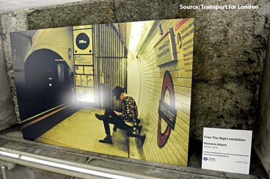 TfL London Underground Exhibition 24 Hour Tube Photography