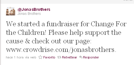 Joe Jonas y Edward Norton en Cambio.com  Jonas+brothers+crowdrise