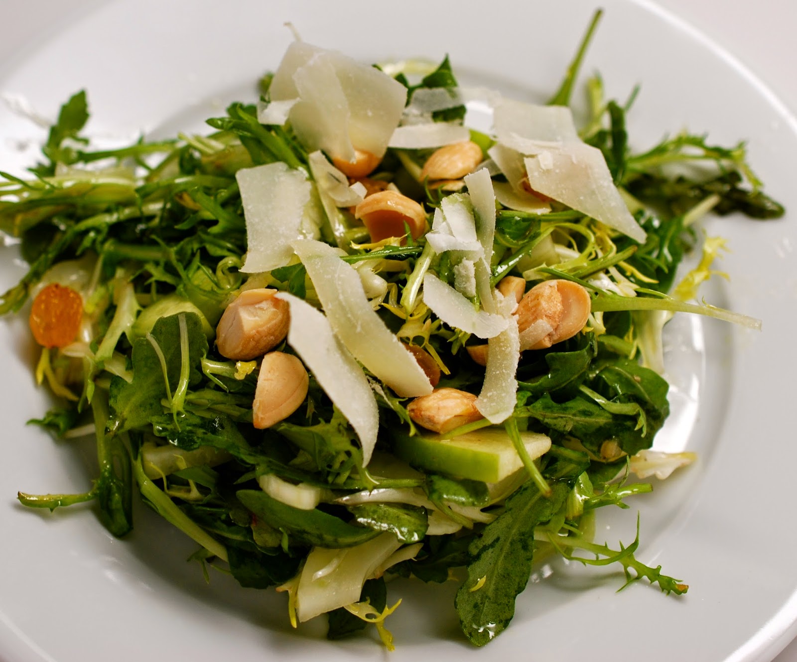 Cooking with Larue Fennel, Arugula & Green Apple Salad with Almonds