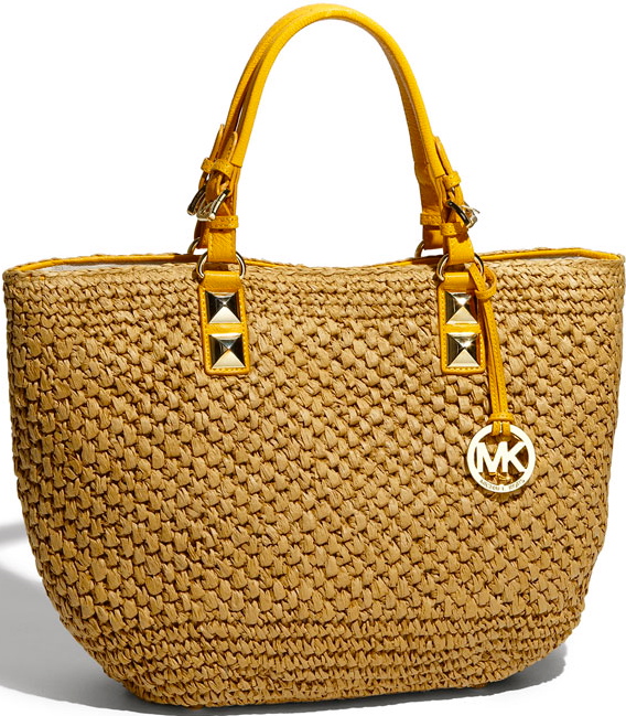 chez estilo MICHAEL by MICHAEL KORS Straw Tote