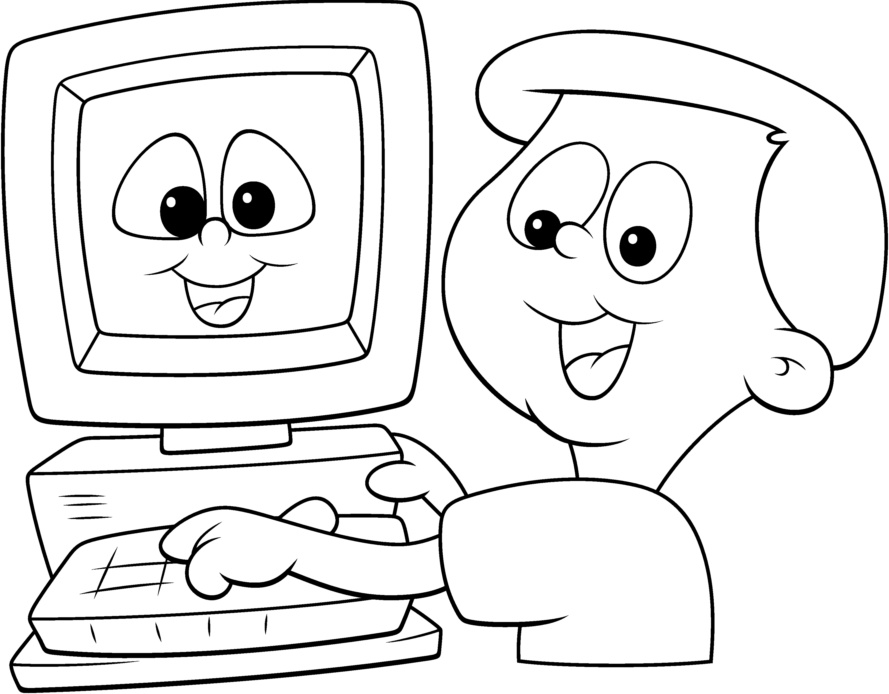 Internet para colorear - Imagui