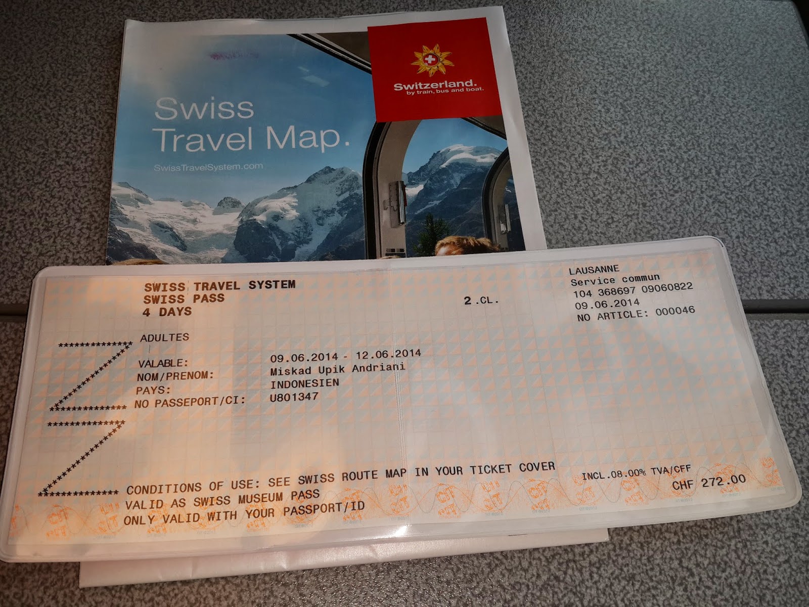 STS Швейцария Swiss Travel System