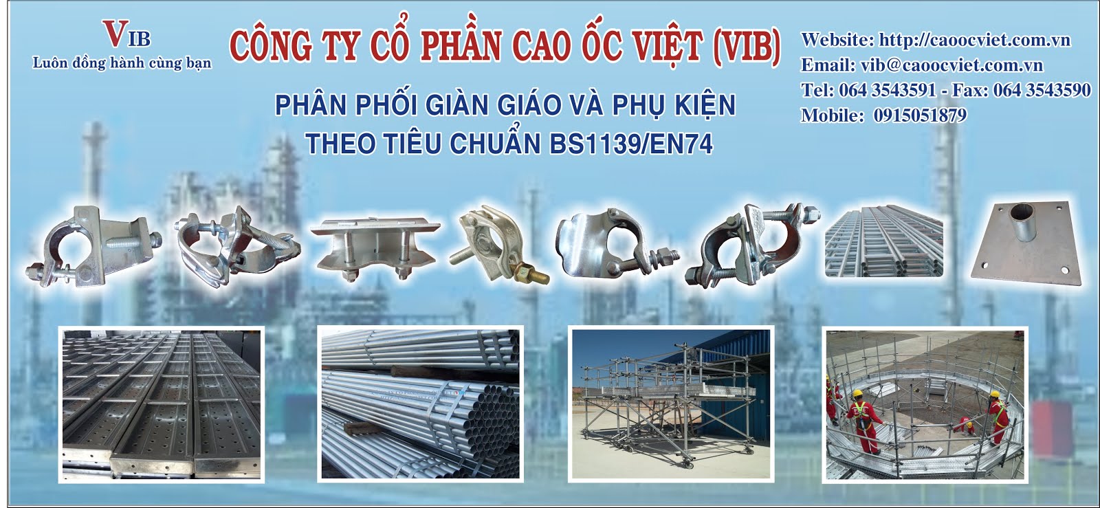 Phụ kiện giàn giáo theo tiêu chuẩn BS1139/EN74