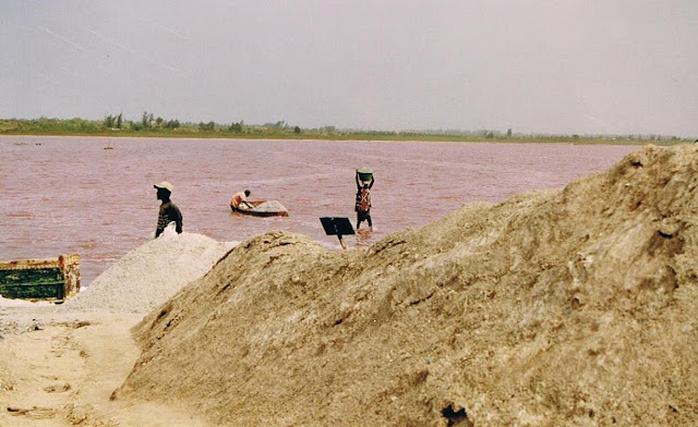 Extractores de Sal en el Lago Rosa (2003)