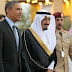 سعودی فرمانروا سلمان بن عبدالعزیز امریکی صدر کو چھوڑ کر نماز کیلئے چلے گئے....
