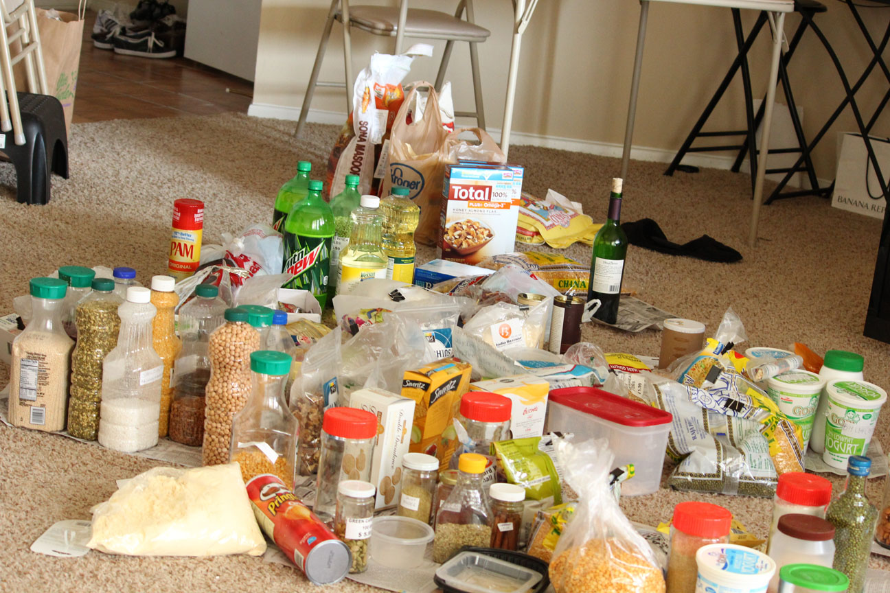 Spusht time to clean the pantry