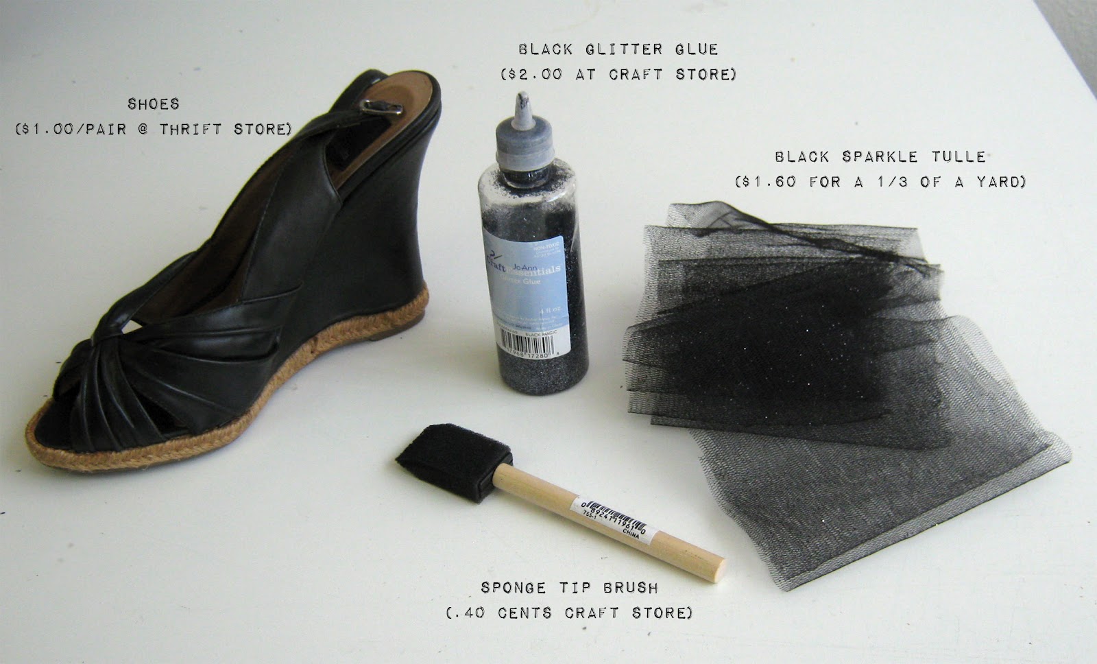 Refashion Coop Shoe Refashion Glitter Espadrilles