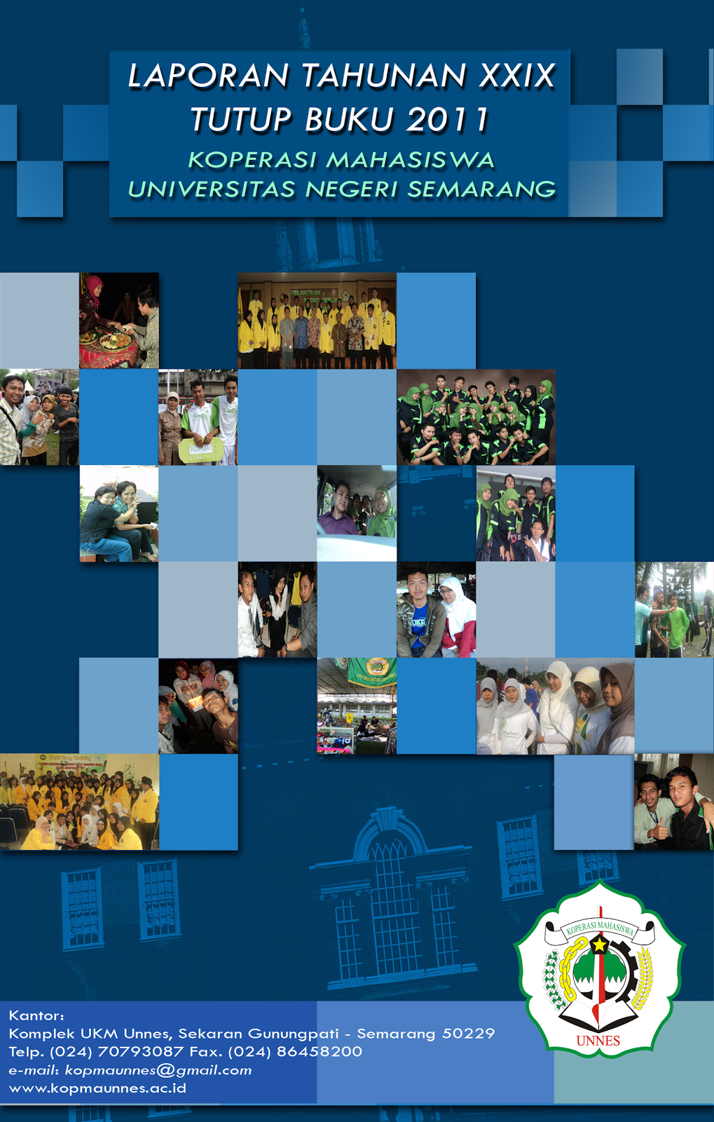 Reza Chandra Cover Laporan Tahunan XXIX RAT Koperasi