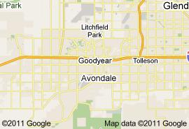 Goodyear Az Map