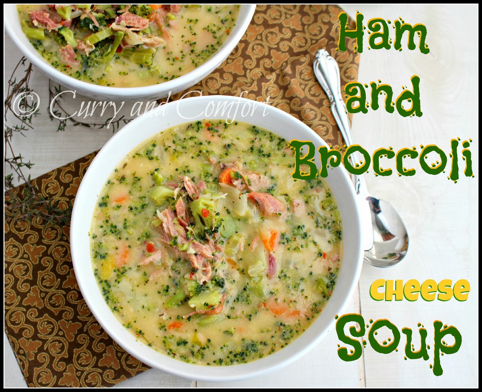Kitchen Simmer Ham and Broccoli Cheese Soup