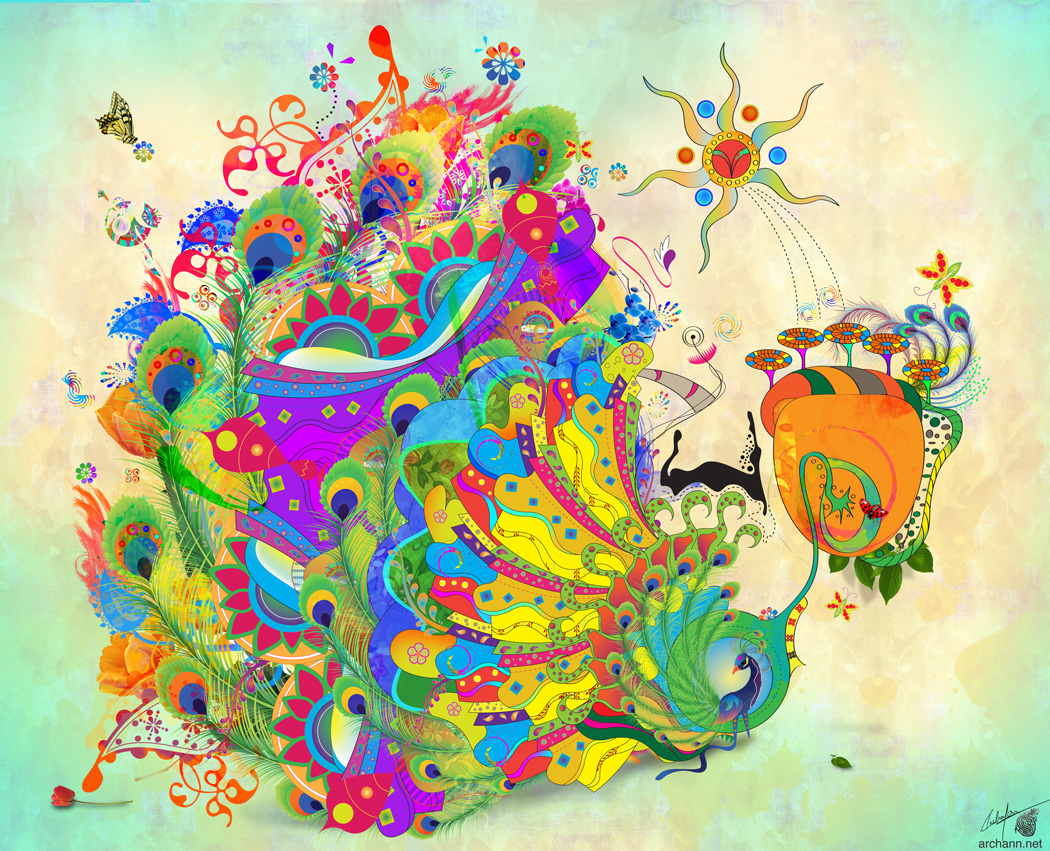 WalliePadWallpapers for iPad Peacock iPad Wallpaper