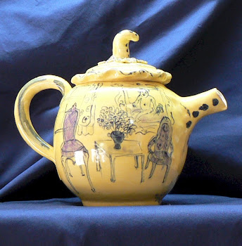Yellow Tea Pot 4