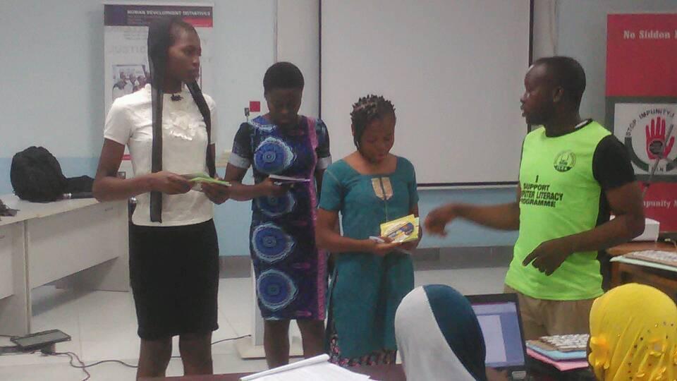 THE BEST ICT PARTICIPANT IN YABA PROGRAMME FOR GIRLS