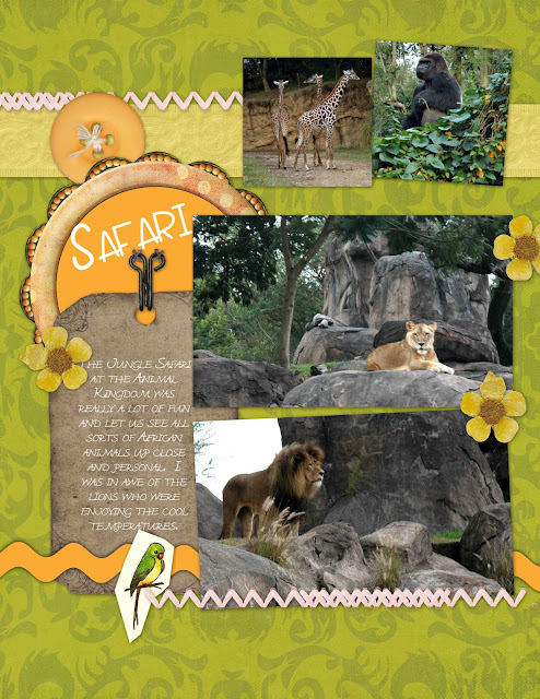 Jungle Writing Paper