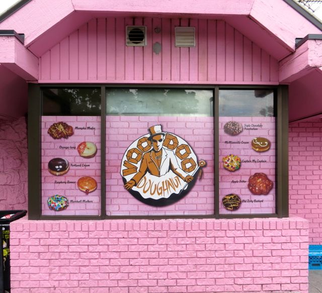 The Veracious Vegan Voodoo Doughnut, Portland