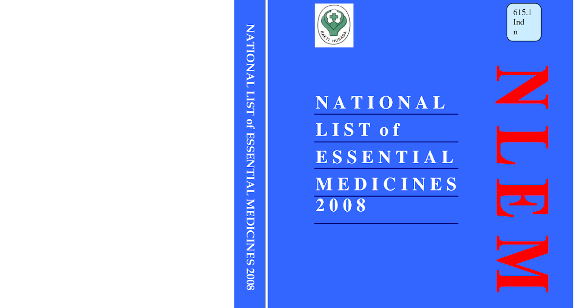 Pharma Books National list of essential medicines
