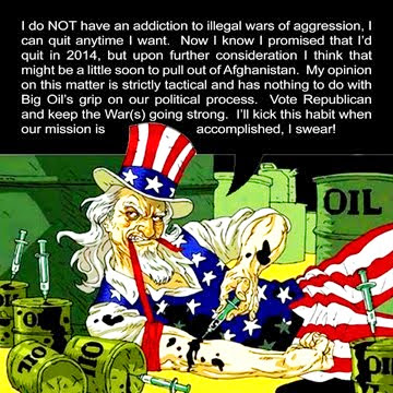 Uncle Sam oil addiction