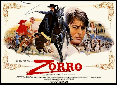 Daca e ziua de naștere  alui Alain Delon : La multi ani ! Si deoarece în Romania avem nevoie de câțiva Zorro urmăriți filmul pentru inspirație . Doar asa cred ca vom recupera Romania .