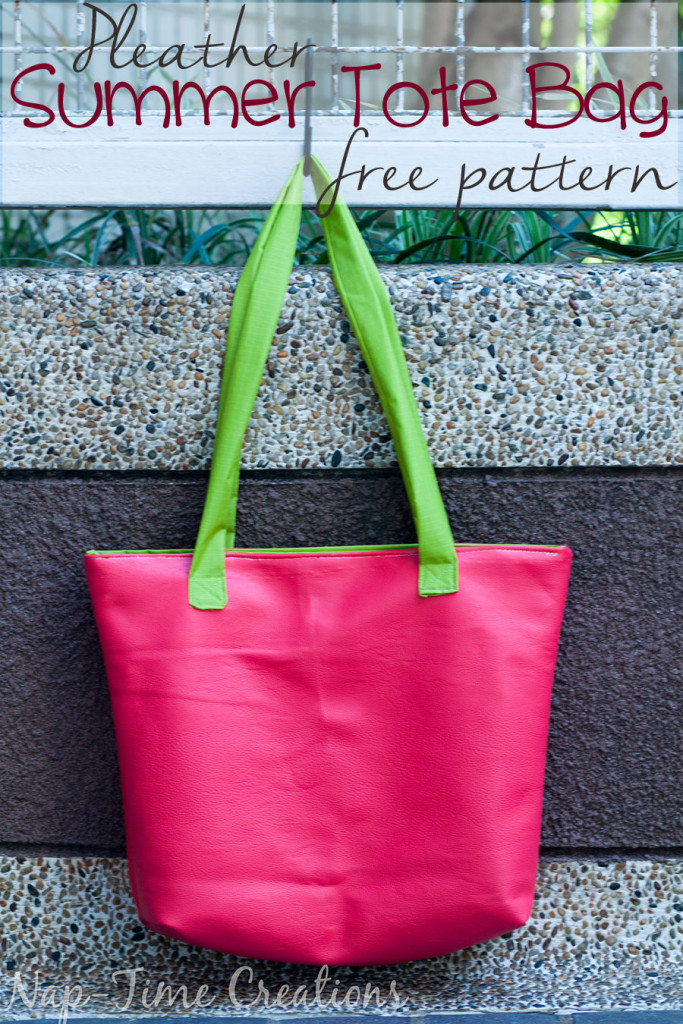 Summer Tote from Nap Time Creations :