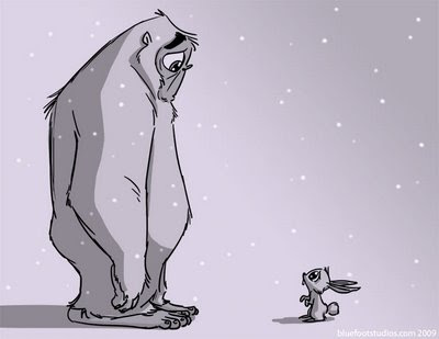 Cartoon Yeti