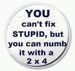 Can't fix stupid