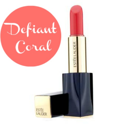 Estée Lauder: Pure Color Envy Sculpting Lipstick - Defiant Coral. 