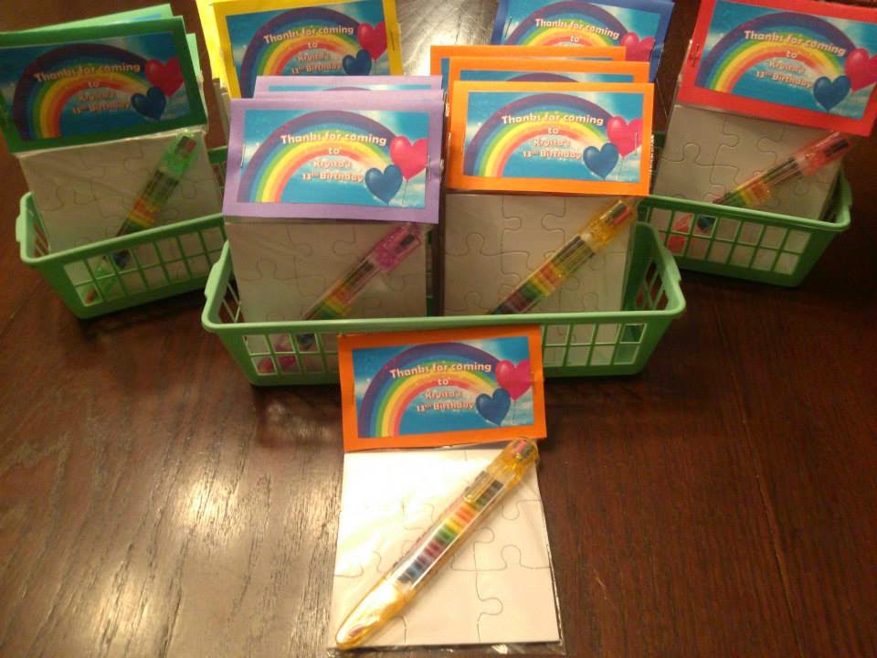 book wine and time rainbow party favors