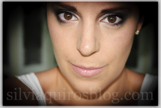 Maquillaje novia ahumado intenso bridal intense makeup Silvia Quiros SQ Beauty