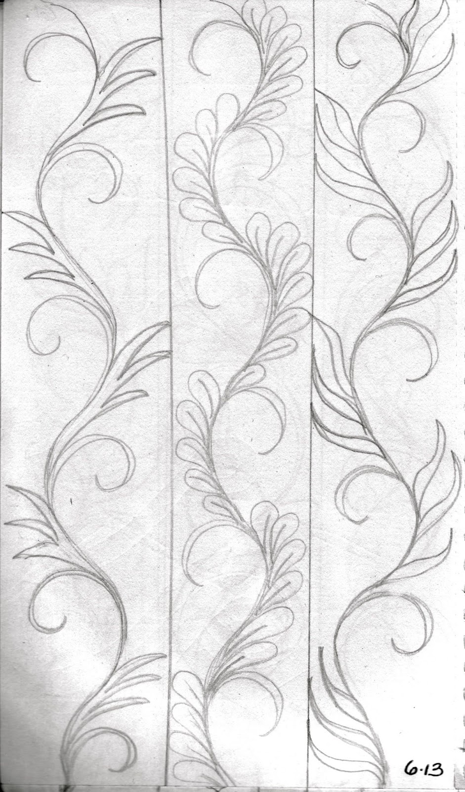 LuAnn Kessi Quilting SketchBook....Sashings and Narrow Borders