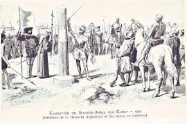 2da FUNDACIÓN DE BUENOS AIRES (Santísima Trinidad y Puerto de Santa María del Buen Ayre(11/06/1580)