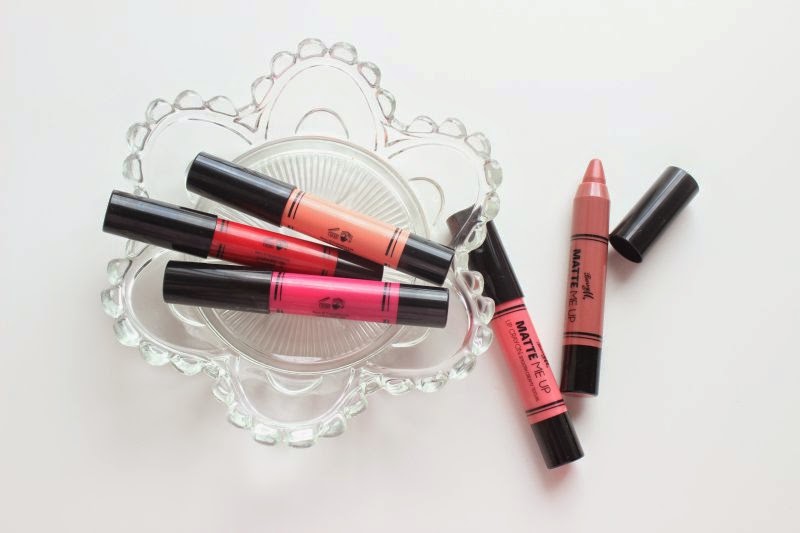 New Barry M Matte Me Up Lip Crayons Review