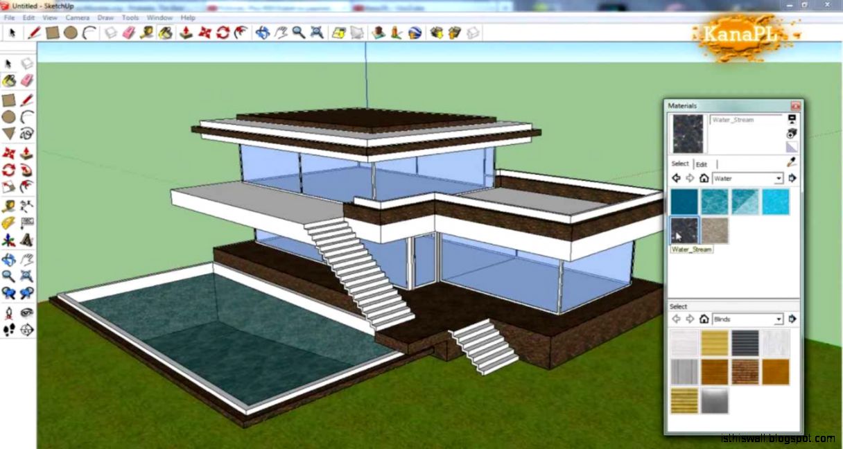 Sketchup house design - rewhsacharge