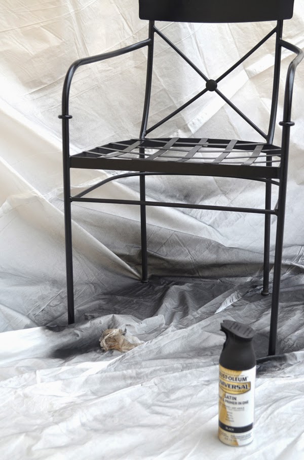 DIY Painting Chairs with RustOleum ® Universal® Spray Paint